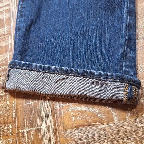 GAP Men’s Premium Boot‎ Fit Jeans 34x30 Blue Denim Classic Stretch Wiskering - Picture 9 of 11